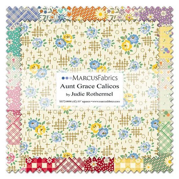 Aunt Grace Signature Collection Judie Rothermel Marcus Cotton Fabric 46 cheapest x 3 Yard