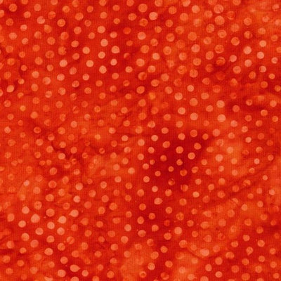 Majestic Batiks - 005 Dots Orange