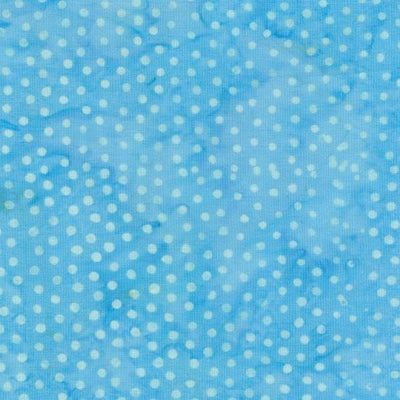 Majestic Batiks - 018 Dots Very Light Blue