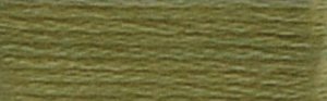 DMC Embroidery Floss - 3011 Khaki Green, Dark