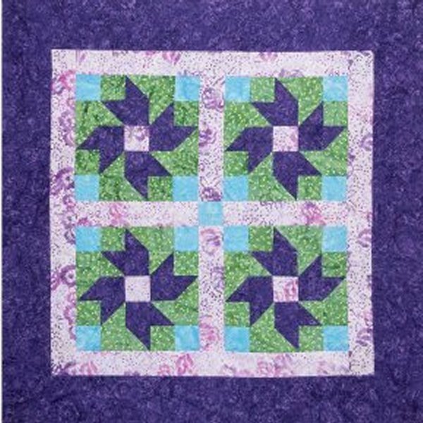 Spinning Wheel Pattern - Grandma's Attic Quilting