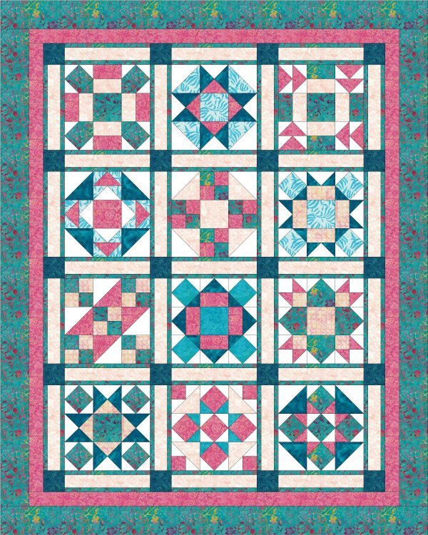 Sunday Stroll Quilt Challenge - Grandma's Attic Quilting