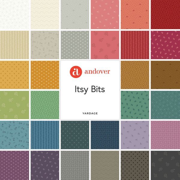 Andover - Itsy Bits - Grandma's Attic Quilting