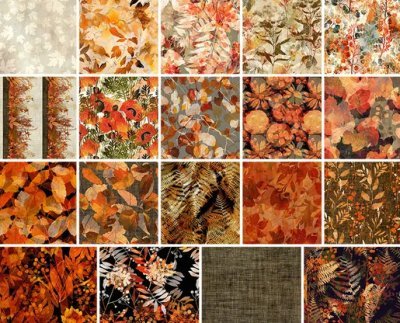 Autumn Inspired Fabrics - Grandma's Attic Quilting