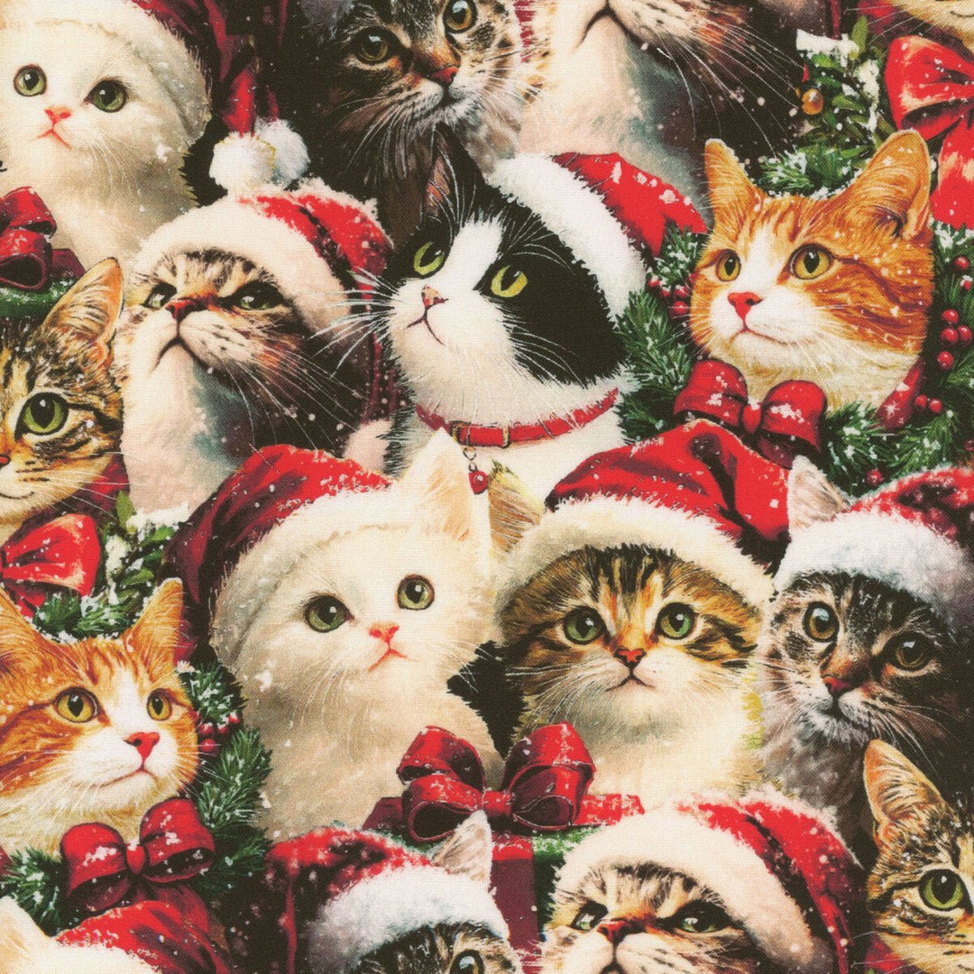 Benartex - Merry Cats - Grandma's Attic Quilting