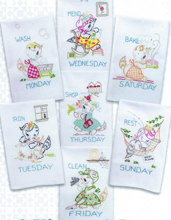 Block of the Month - Dishtowels - Grandma's Attic Quilting