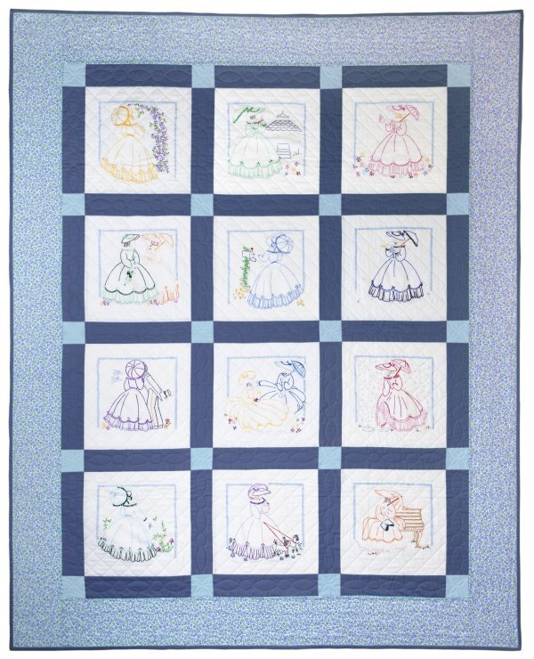 Block of the Month - Embroidered - Grandma's Attic Quilting