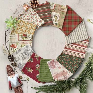 Clothworks - Holiday Nostalgia - Grandma's Attic Quilting