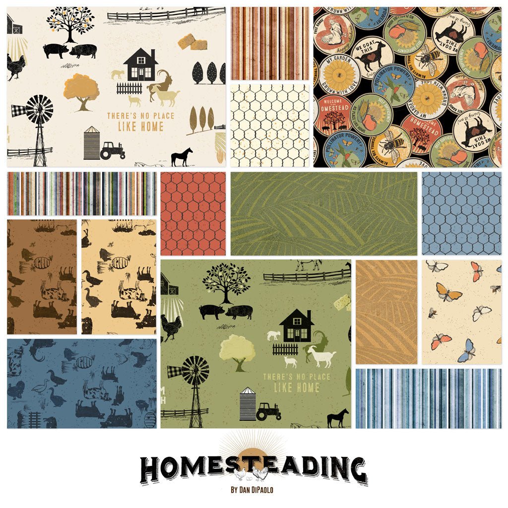 Clothworks - Homesteading - Grandma's Attic Quilting