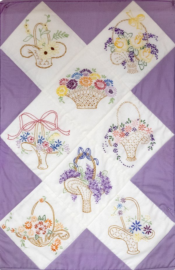 Embroidered Quilts - Grandma's Attic Quilting