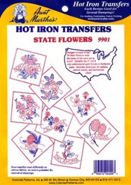 Embroidery Transfers - Aunt Martha Pattern Collections - Grandma's Attic Quilting