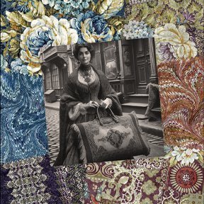 In The Beginning - Carpet Bag Romance - Grandma's Attic Quilting