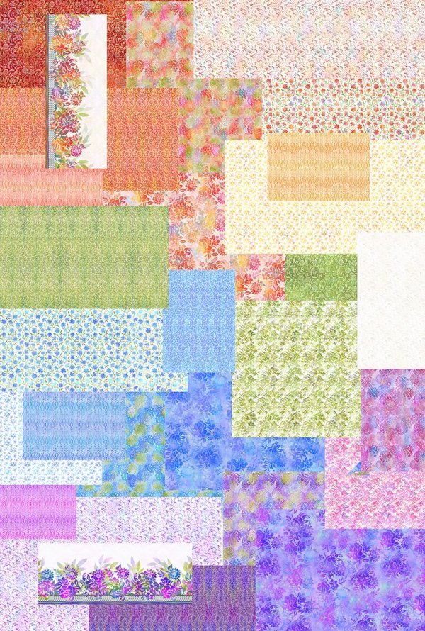 In the Beginning - Garden of Dreams II - Grandma's Attic Quilting