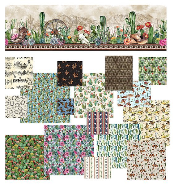 In The Beginning - Southwest Minis - Grandma's Attic Quilting