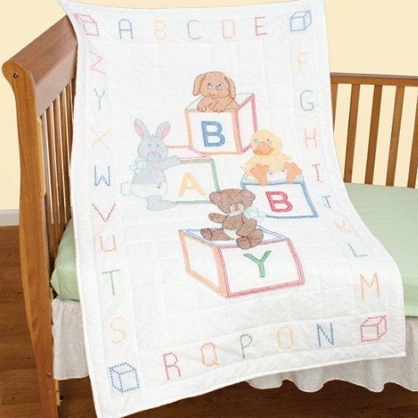 Jack Dempsey - Crib and Lap Quilt Tops - Grandma's Attic Quilting