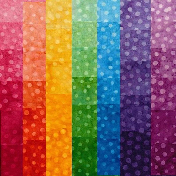 Majestic Batiks - Batik Dots - Grandma's Attic Quilting