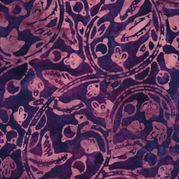 Majestic Batiks - Purple - Grandma's Attic Quilting