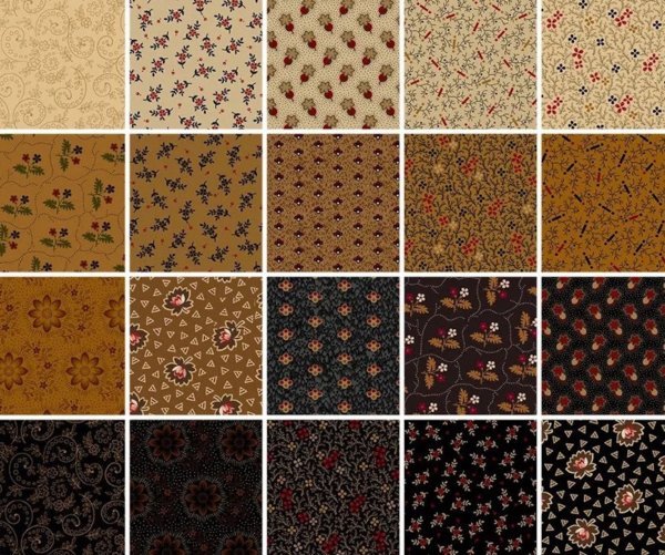 Marcus Fabrics - Butternut & Peppercorn - Grandma's Attic Quilting