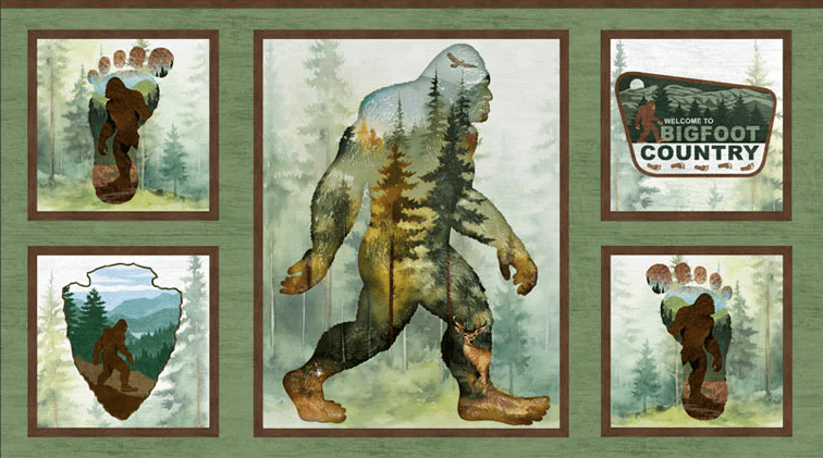 P&B Textiles - Bigfoot Country - Grandma's Attic Quilting