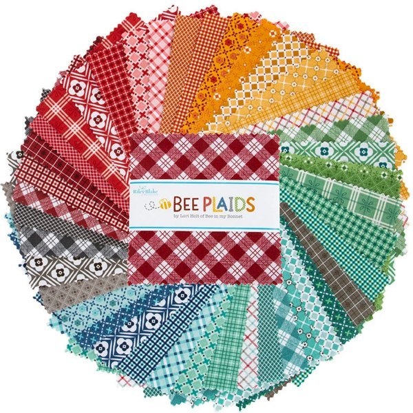 Riley Blake - Bee Plaids - Grandma's Attic Quilting