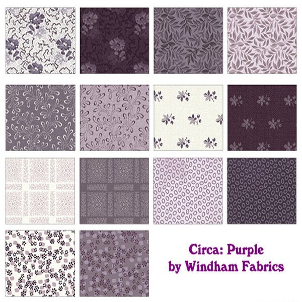 Windham - Circa Purple - Grandma's Attic Quilting