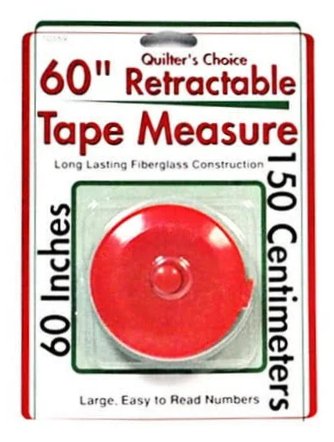 Sullivans - 60" rectractable tape measure