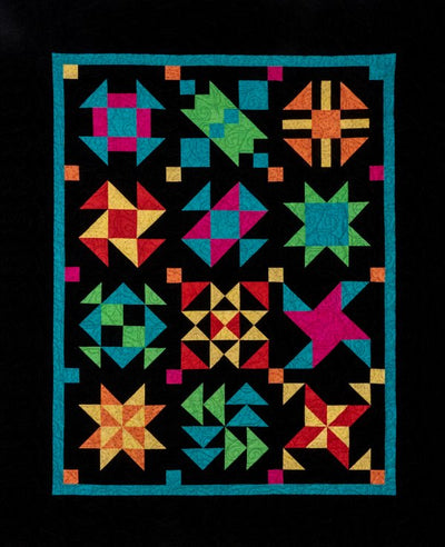 A Stitch in Time Block of the Month - Amish Colorway