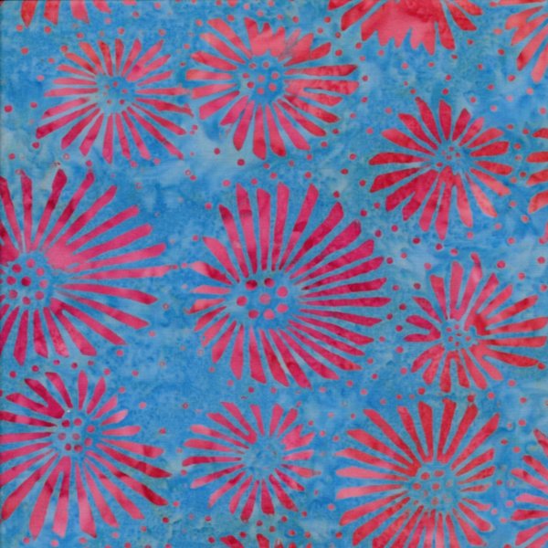 Majestic Batiks - Carmine-283 Blue Multi