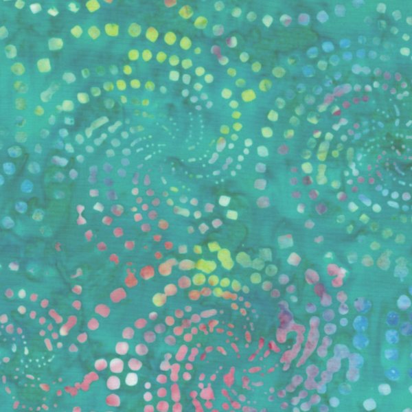 Majestic Batiks - Gamboge-136 Teal
