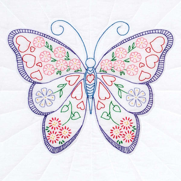 18" Quilt Blocks - 732-769 Butterfly