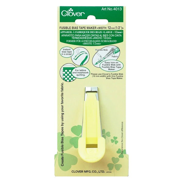 Clover - Fusible Bias Tape Maker - 12mm (1/2")