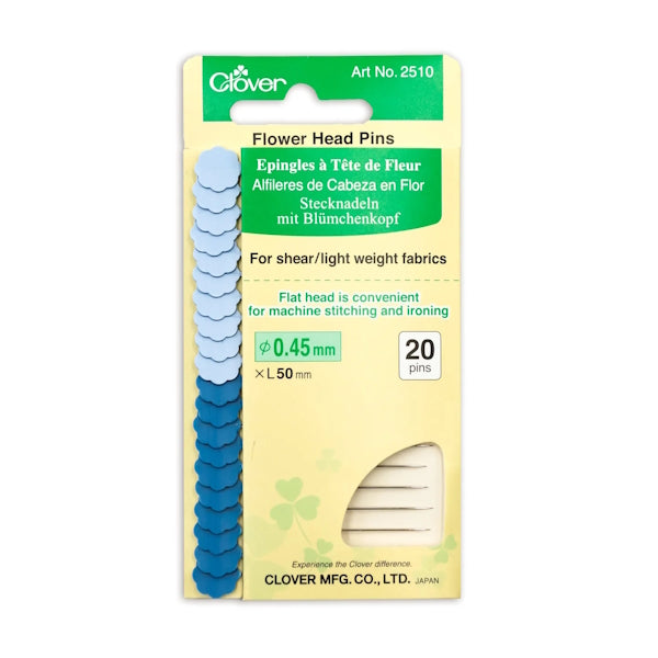 Clover - Flower Head Pins (Fine)