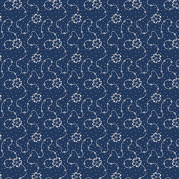 Benartex - Classic Keepsakes in Blue – Grandma's Attic Quilting