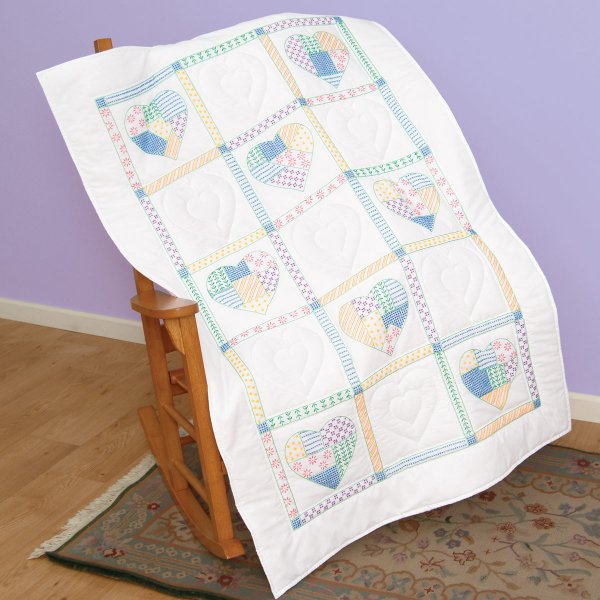 Jack Dempsey Crib and Lap Quilt Tops – Grandma's Attic Quilting