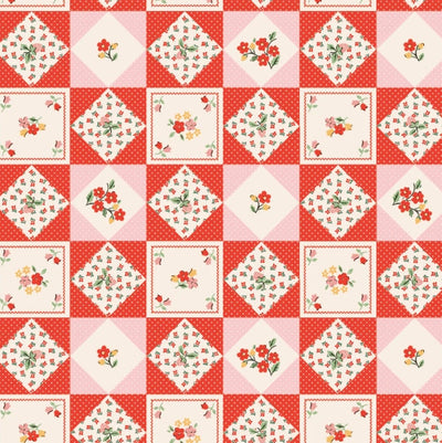 Poppie Cotton - FH25962 Red