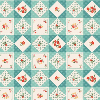 Poppie Cotton - FH25963 Teal