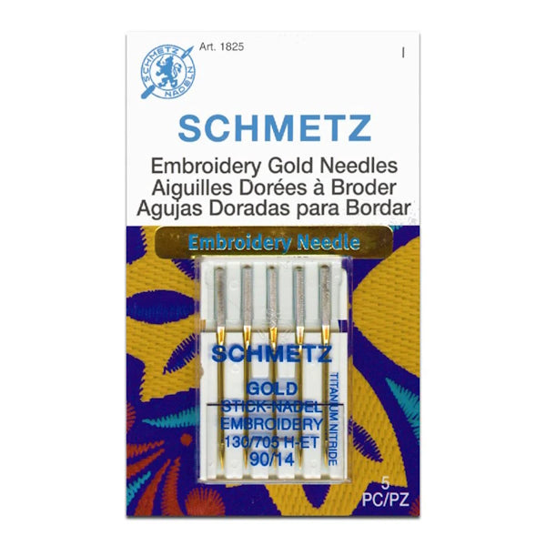 Schmetz - Gold Embroidery Needles 90/14