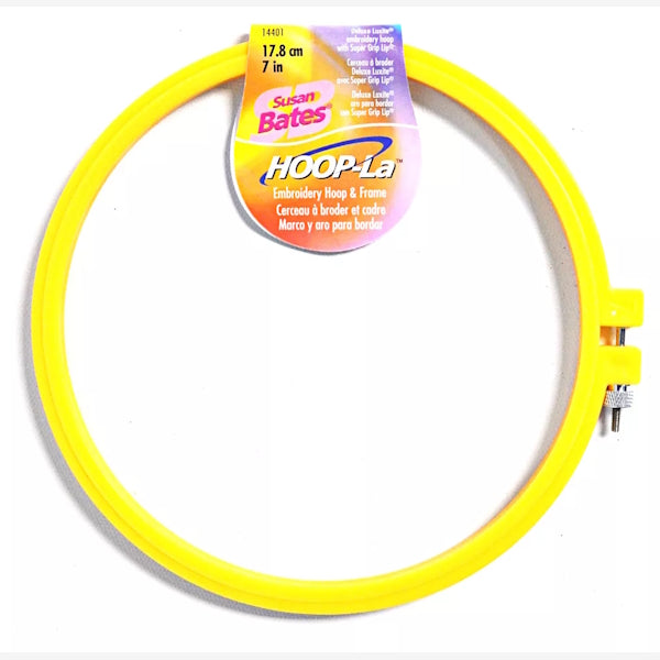 Susan Bates - 7 Inch Plastic Embroidery Hoop