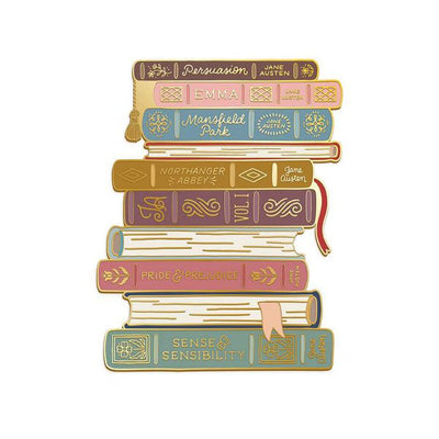 Riley Blake - Jane Austen Stacked Books Needle Minder