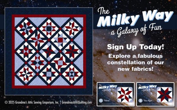 The Milky Way Block of the Month