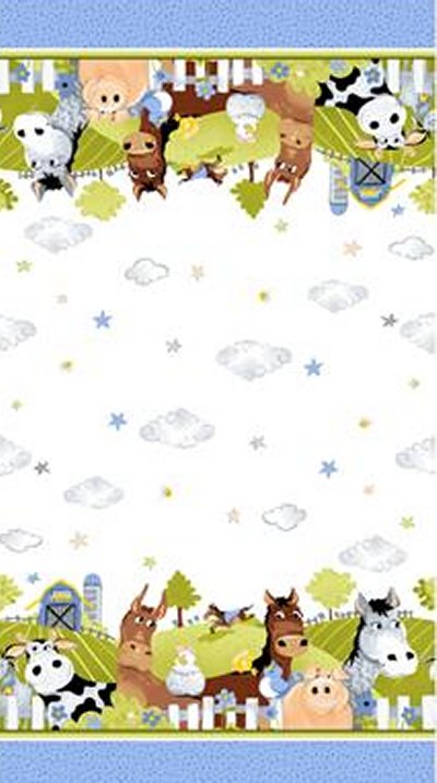 Clothworks - SB20416-750 Double Border