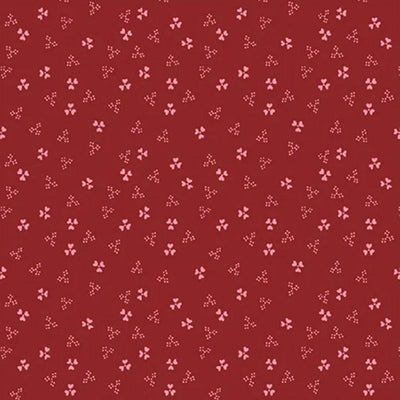 P&B Textiles - Victoria 5672-RP Red/Pink