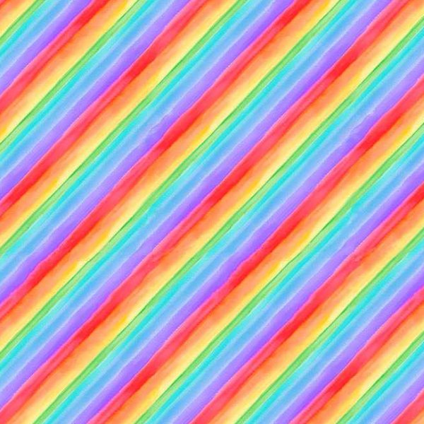 Timeless Treasures - CD1348 Rainbow Stripe