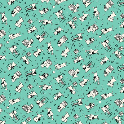 Marcus Fabrics - R3515-34D Aqua