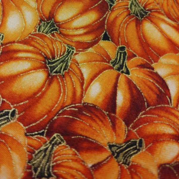 Timeless Treasures - CM1292 Orange Metallic