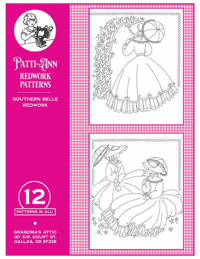 Southern Belle Iron-On Transfer Pattern