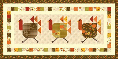 Turkey Trot Table Runner