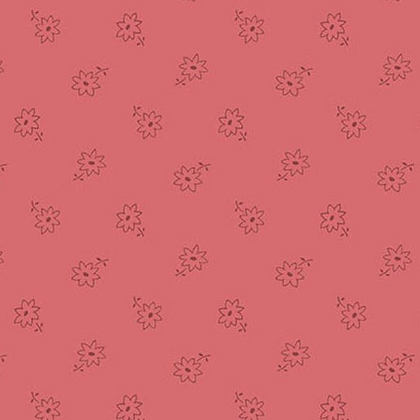 Andover - 1451-R Pink - Grandma's Attic Quilting