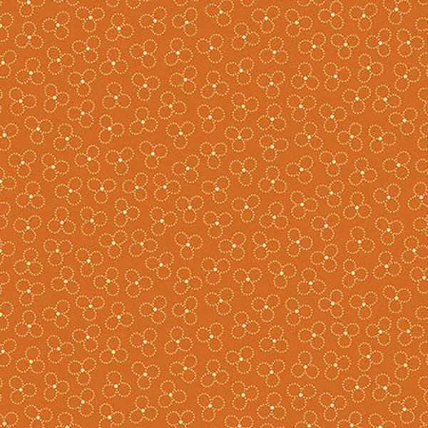 Andover - 1455-O Orange - Grandma's Attic Quilting