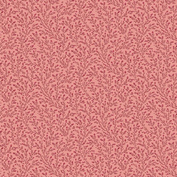 Andover - A-1596-R Carnation - Grandma's Attic Quilting